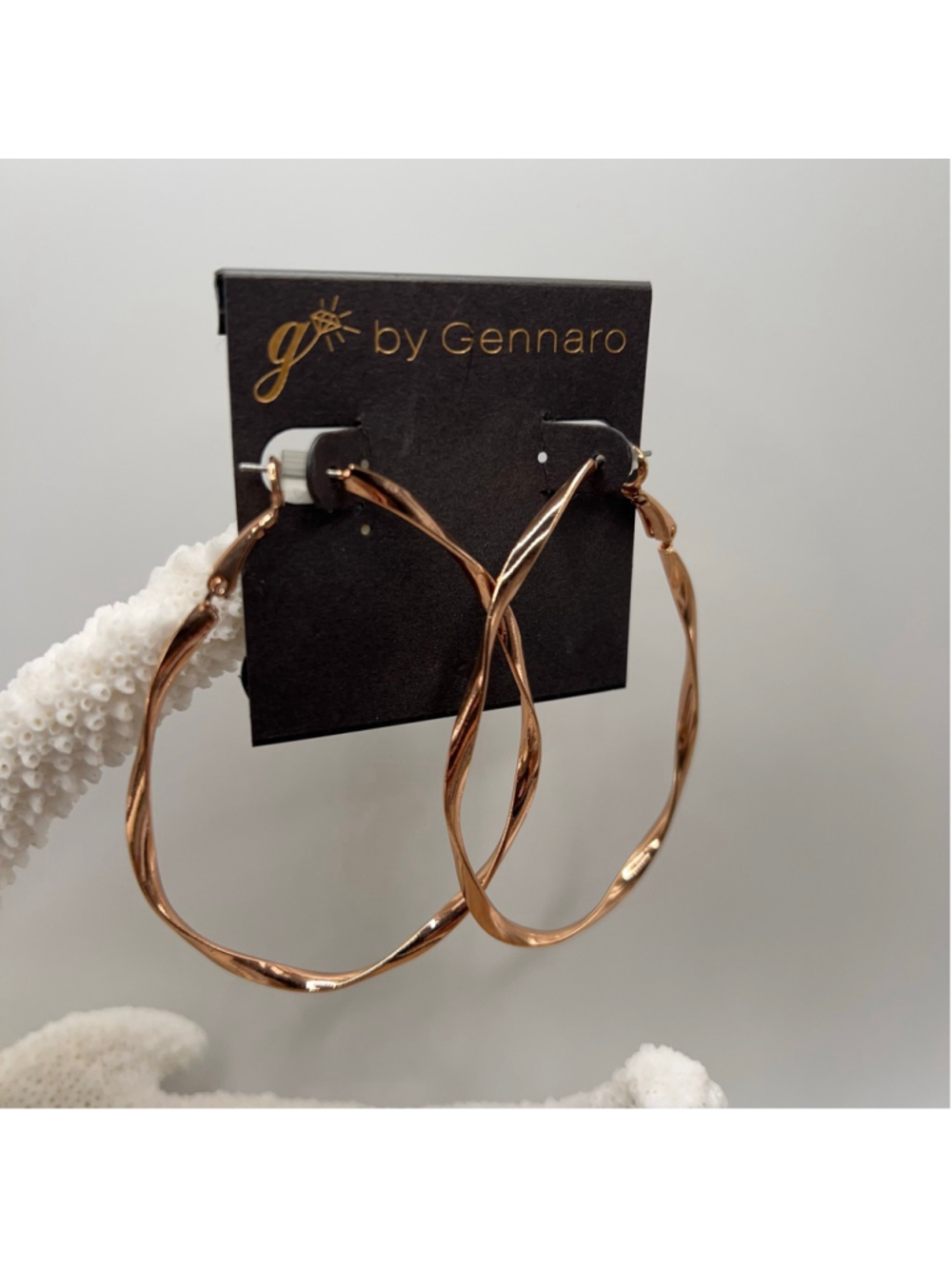 Gennaro gold hoop earrings